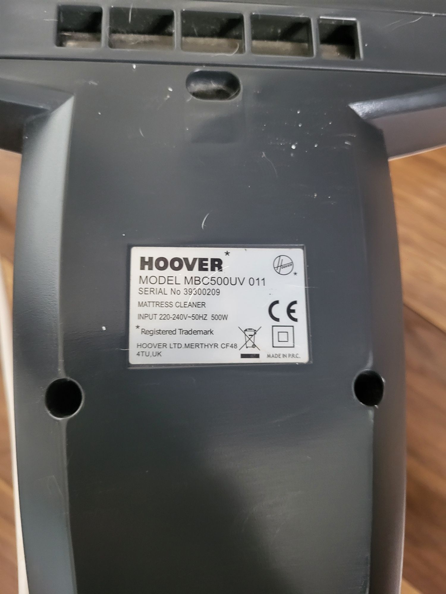 Odkurzacz ręczny HOOVER ULTRA VORTEX z lampą UV dla alergików