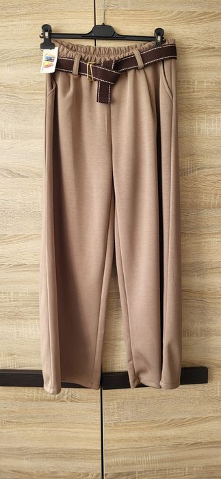 Szerokie  włoskie spodnie rozmiar 48