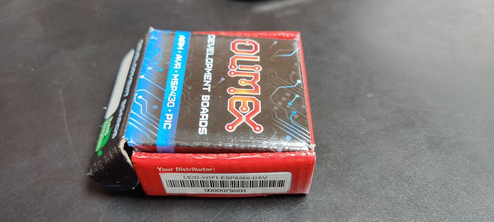 Módulo NOVO WiFi ESP8266 - Olimex MOD-WIFI-ESP8266-DEV64739485174785124