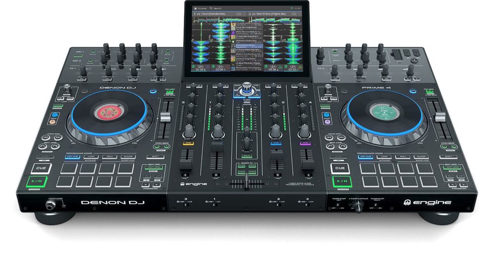 Denon Prime 4 DJ plus flight case New