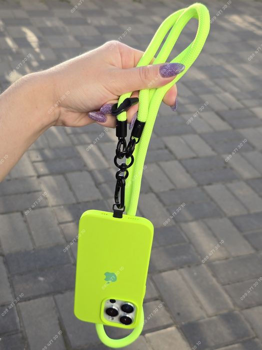 Шнур crossbody через плече iPhone Samsung Xiaomi кросбоди