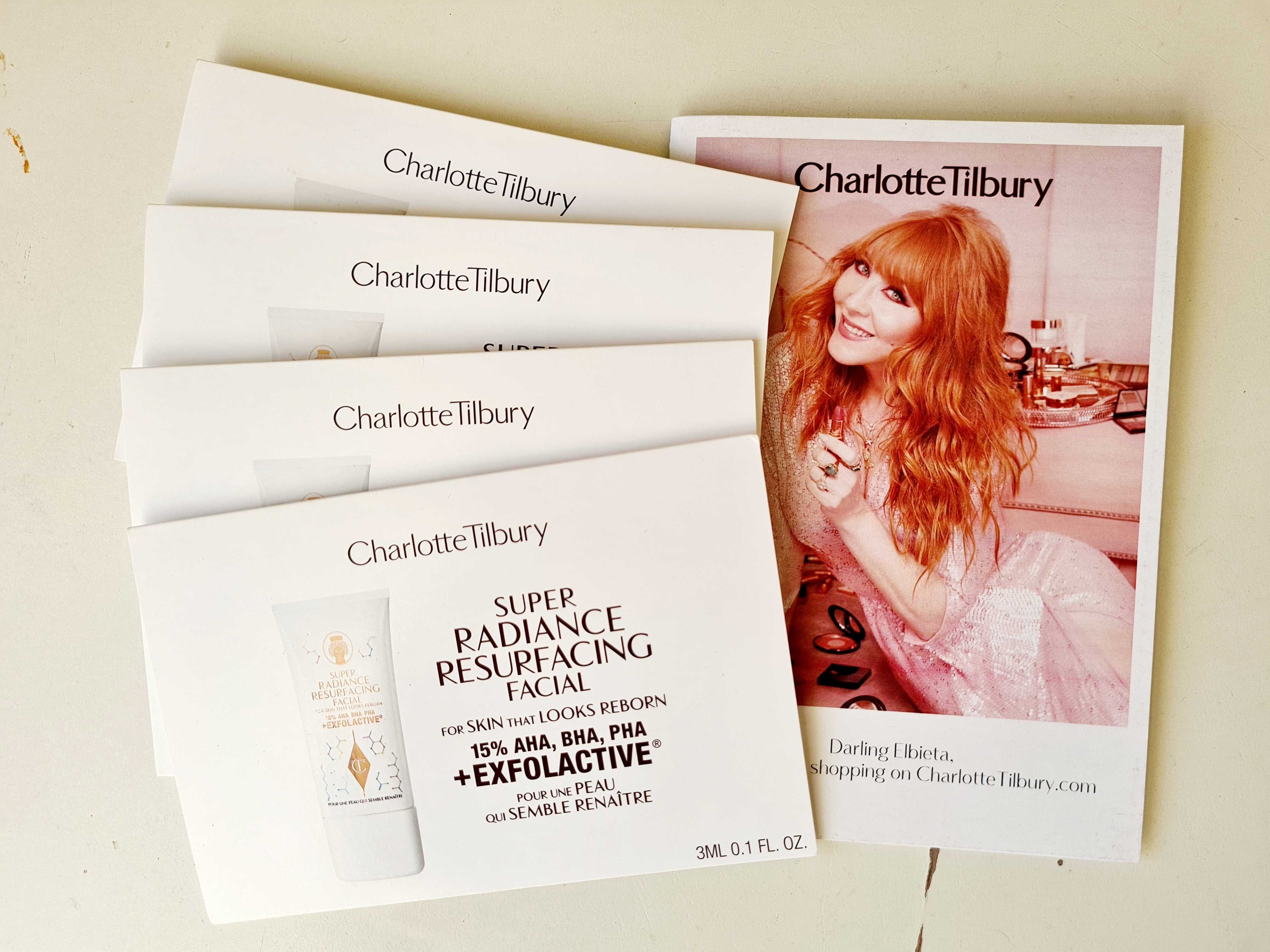 Charlotte Tilbury Super Radiance Resurfacing - peeling kwasowy 3ml!