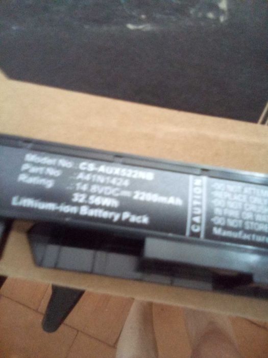Bateria ASUS nova usada uma vez