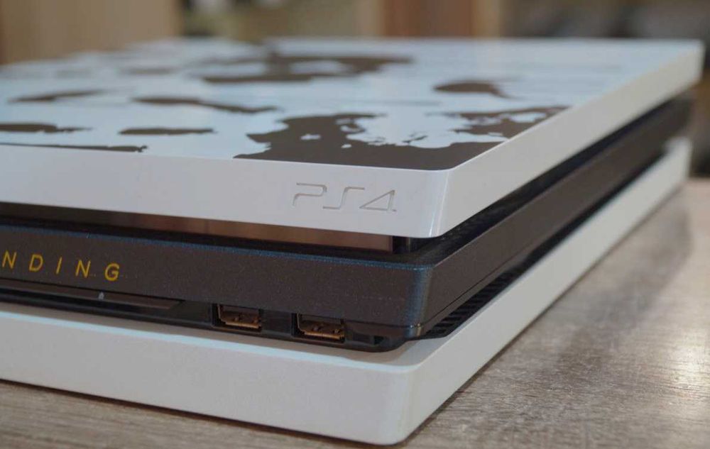 ГАРАНТІЯ Sony PlayStation 4 Pro DEATH STRANDING Limited Edition TVOYO