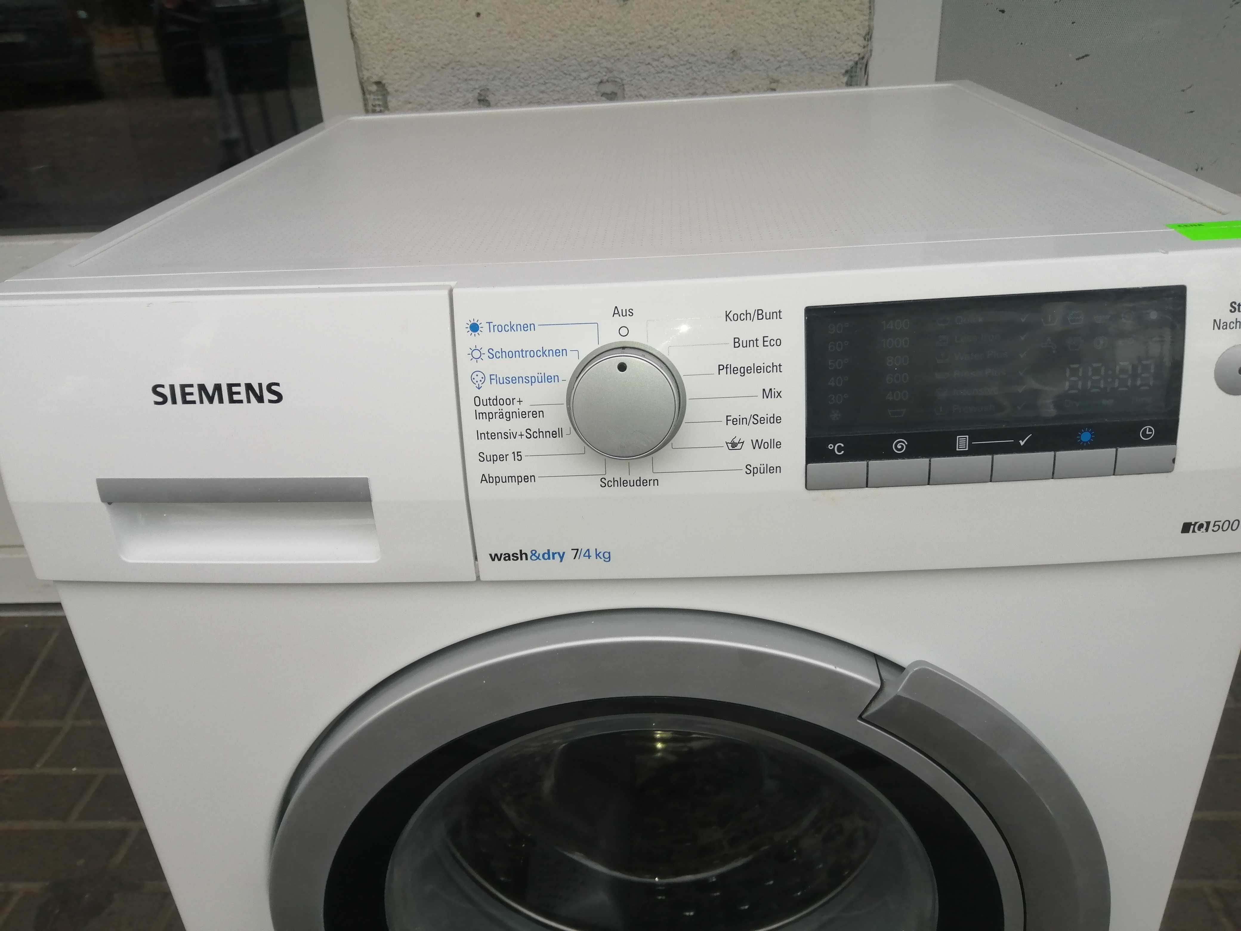 Pralkosuszarka Siemens MAX 7  60/85/60 1400 obr klasa A gwarancja tran