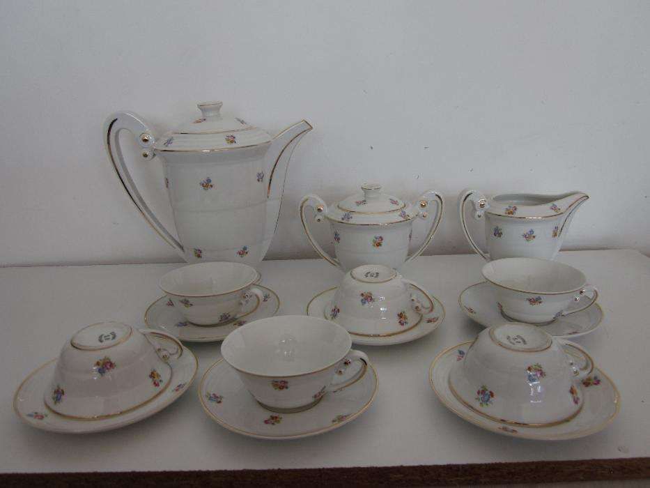 Serviço chá Porcelana Coimbra S.P.
