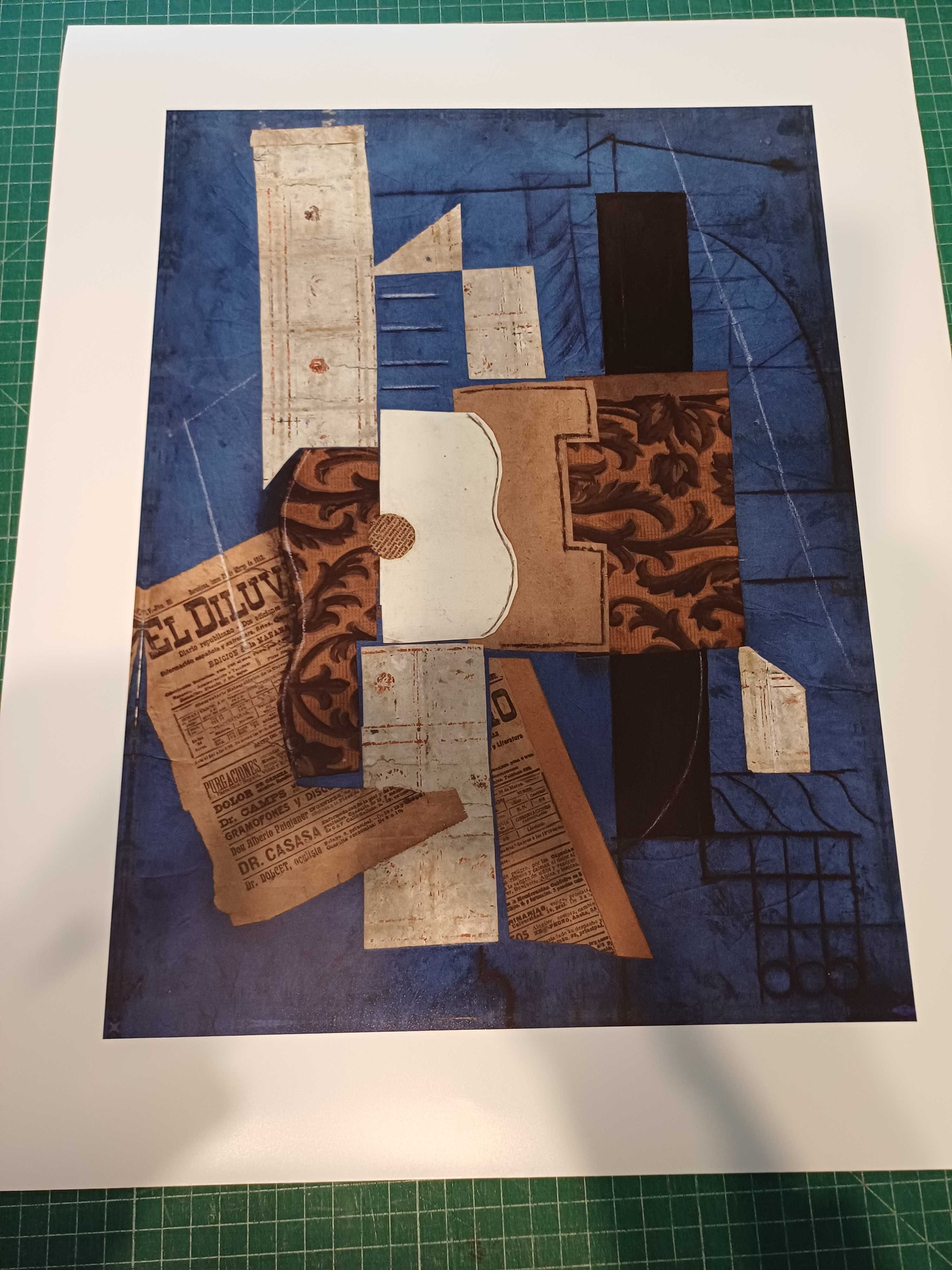plakat Picasso martwa natura z gitarą plakat 40x50, wysyłka w tubie