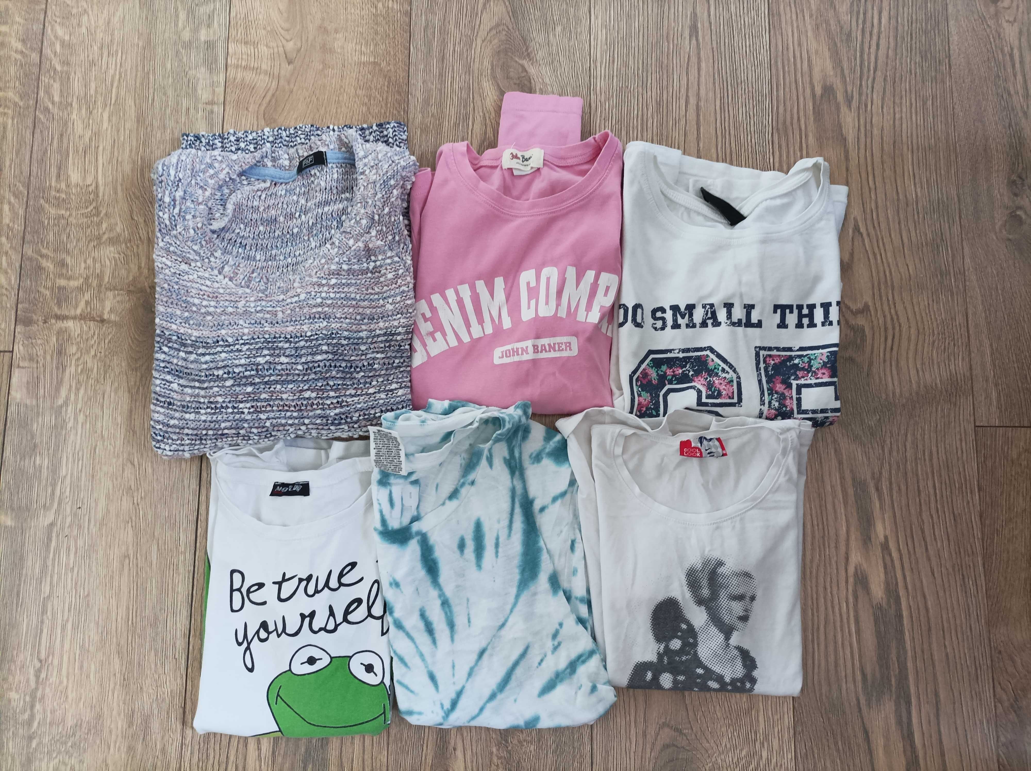 Paka ubrań rozm S, F&F, BonPrix, Pink, CooL Look