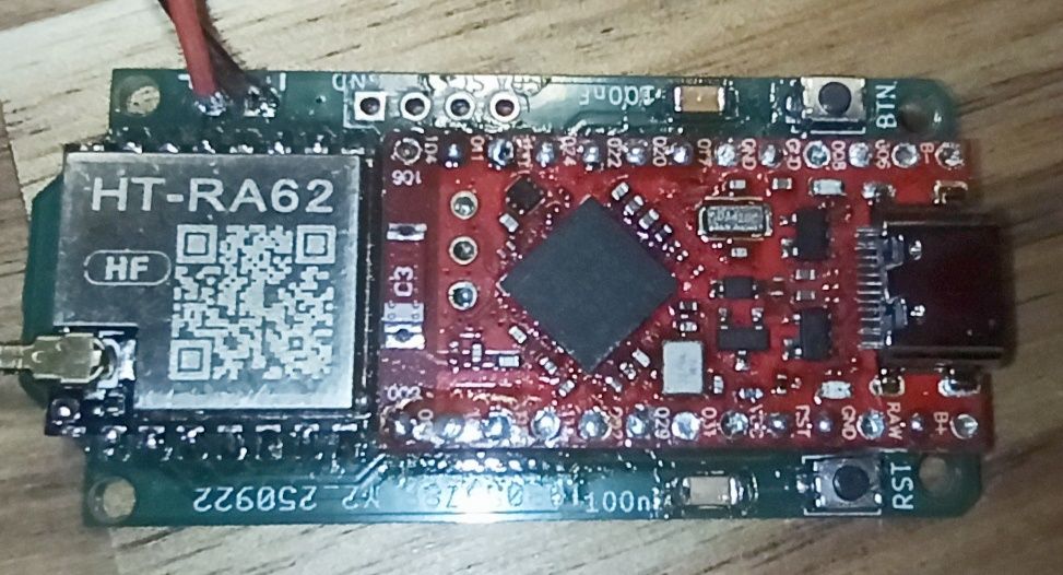 Płytka Faketec V5B z NRF52840 HT-RA62 przyciski do Meshtastic/Meshcore