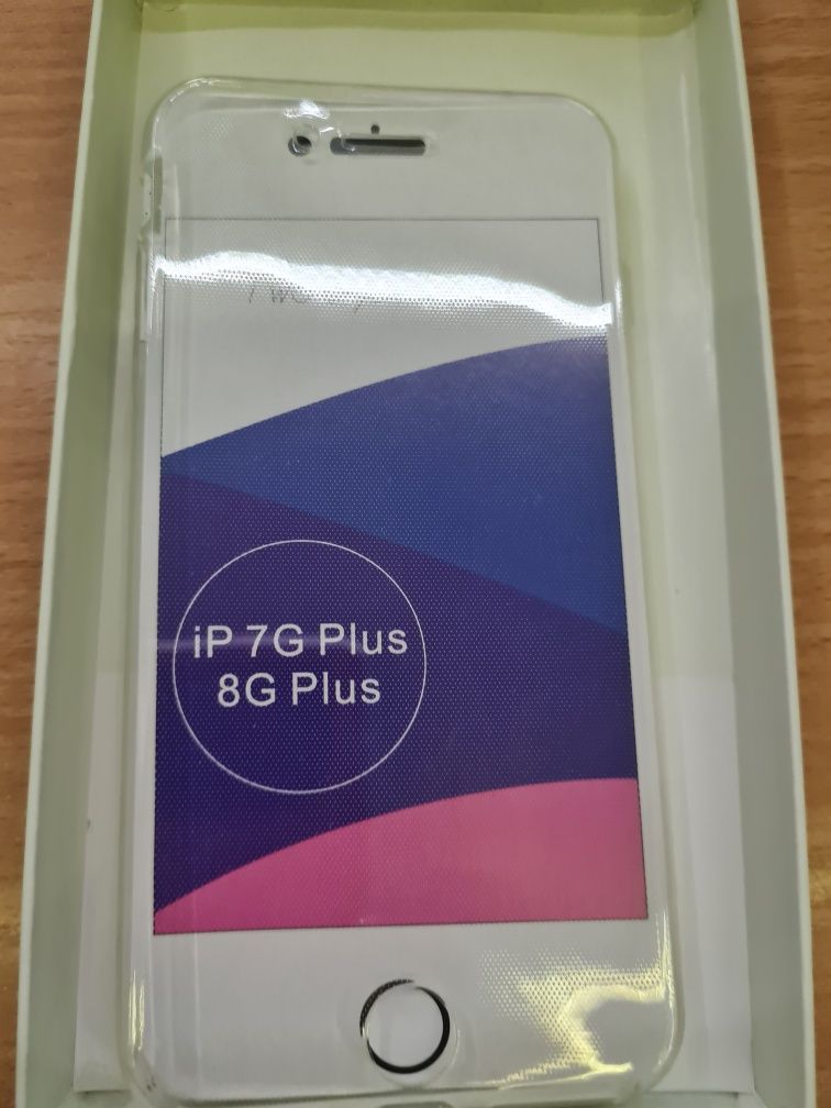 Etui case 360 tył, plecki i przód do iPhone 7 Plus 8 Plus