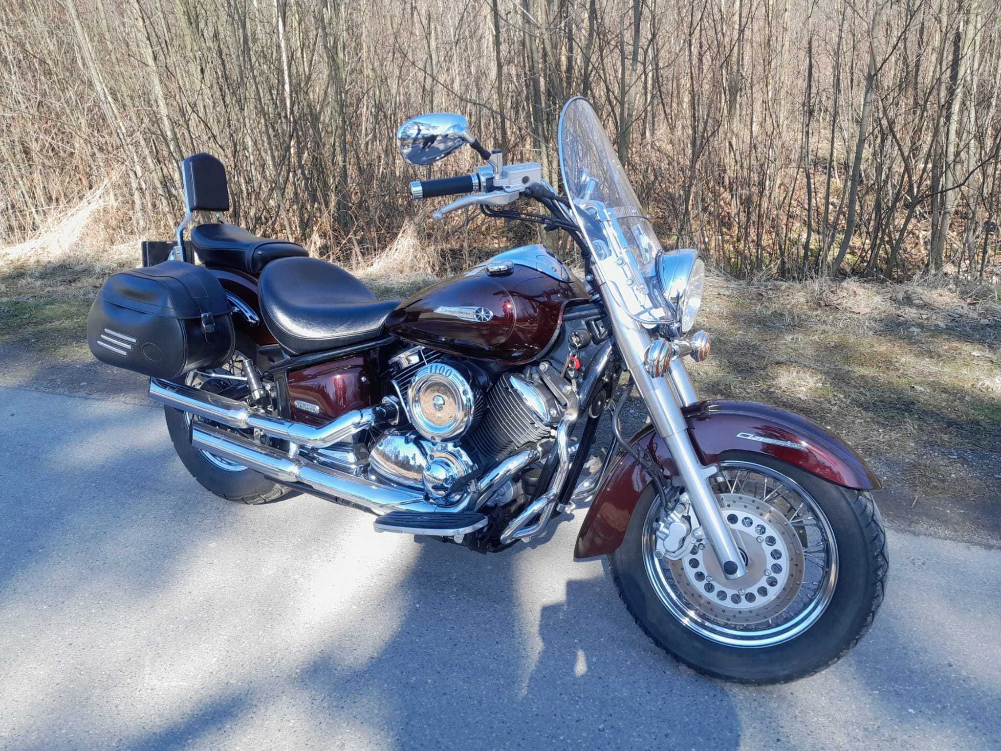 Yamaha Drag star 1100 classic.Wersja europejska.39 tys km.Zadbana !