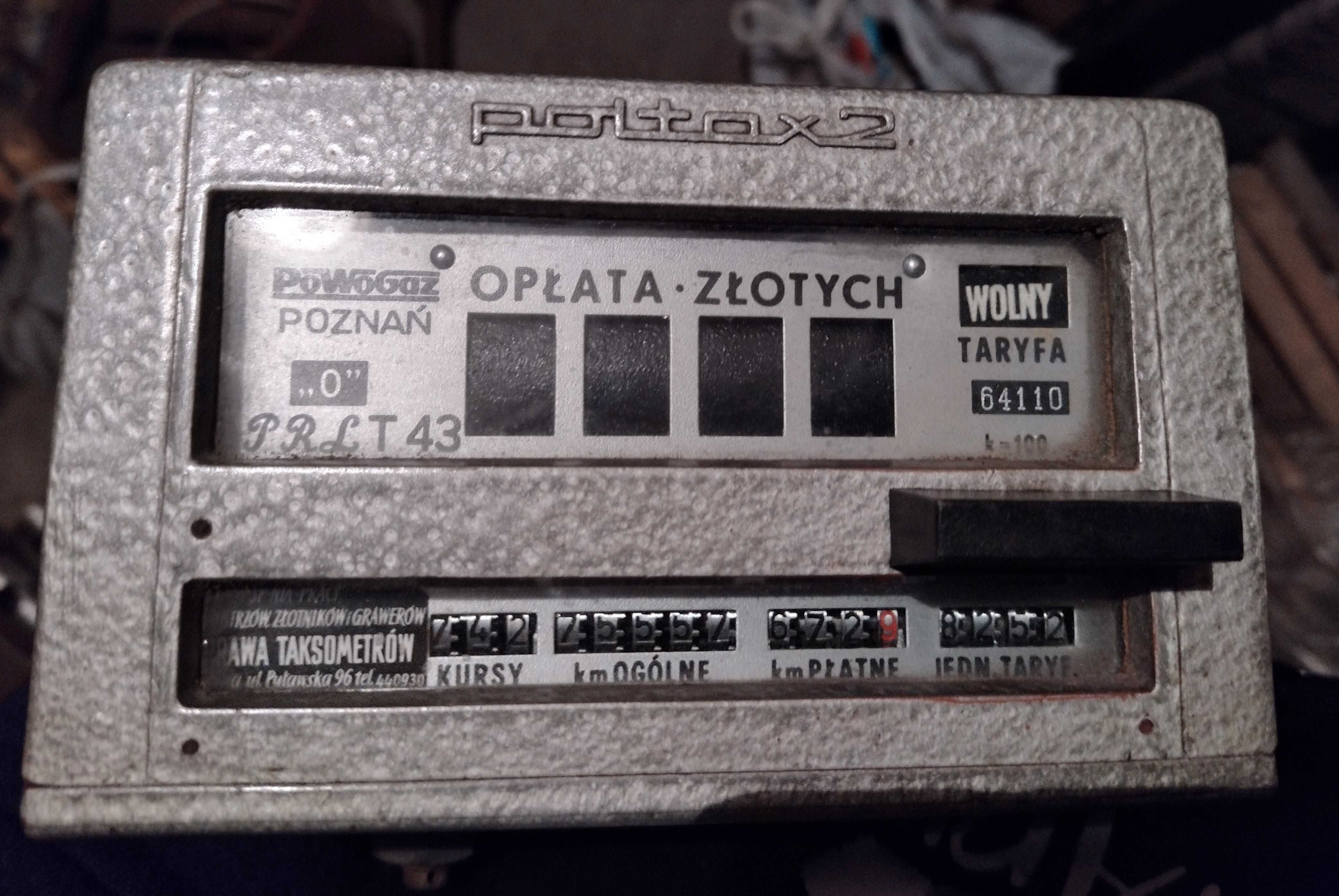 Taksometr PRL Poltax 2