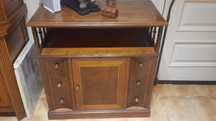 Consola/Sapateira em madeira