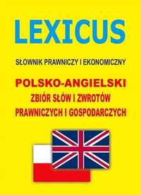 Słownik Prawniczy I Ekonomiczny Pol-angielski Lex