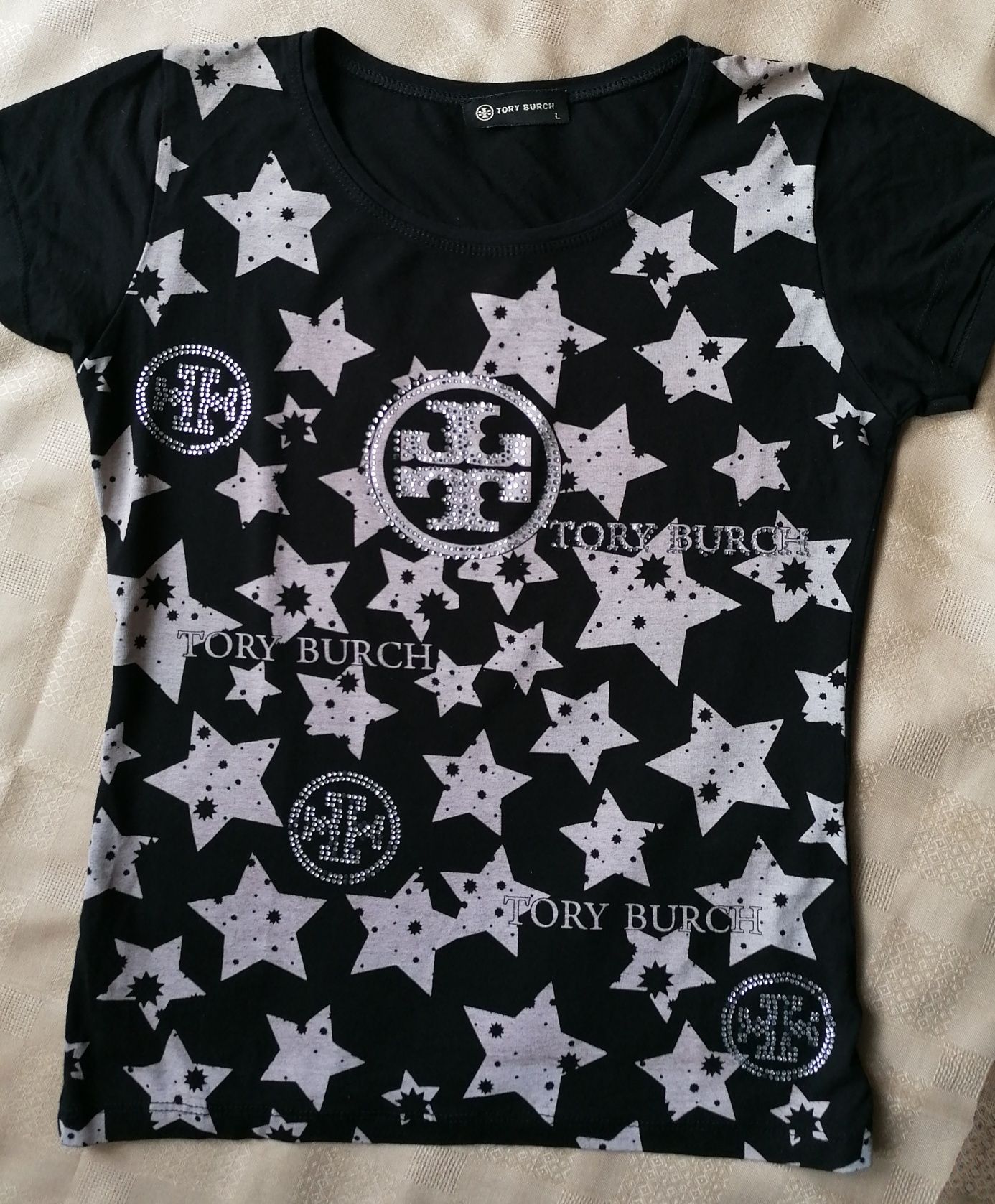 Bluzka t-shirt Tory Burch.