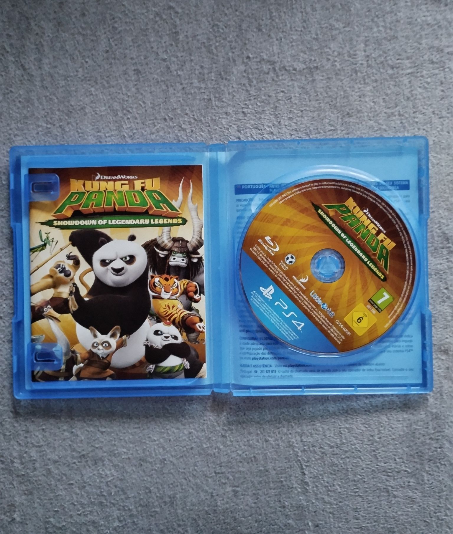 Gra Dla Dzieci Kung Fu Panda Showdown of Legendary Legends PS4