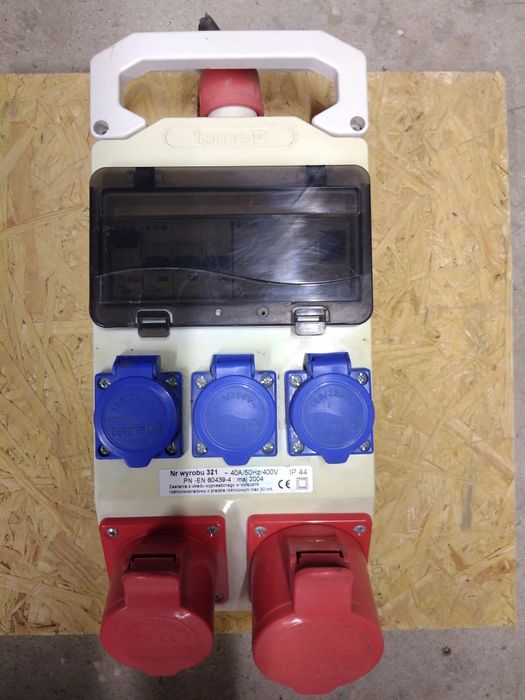 Rozdzielnica elektryczna budowlana