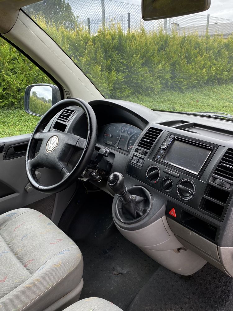 VW Transporter T5 1.9TDI 105KM, Zadbany, doinwestowany, na kampera.