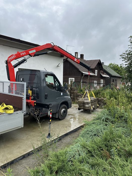 Transport HDS ładowność 6T 4.5M + 5M Sanok Krosno Rzeszów Przemyśl