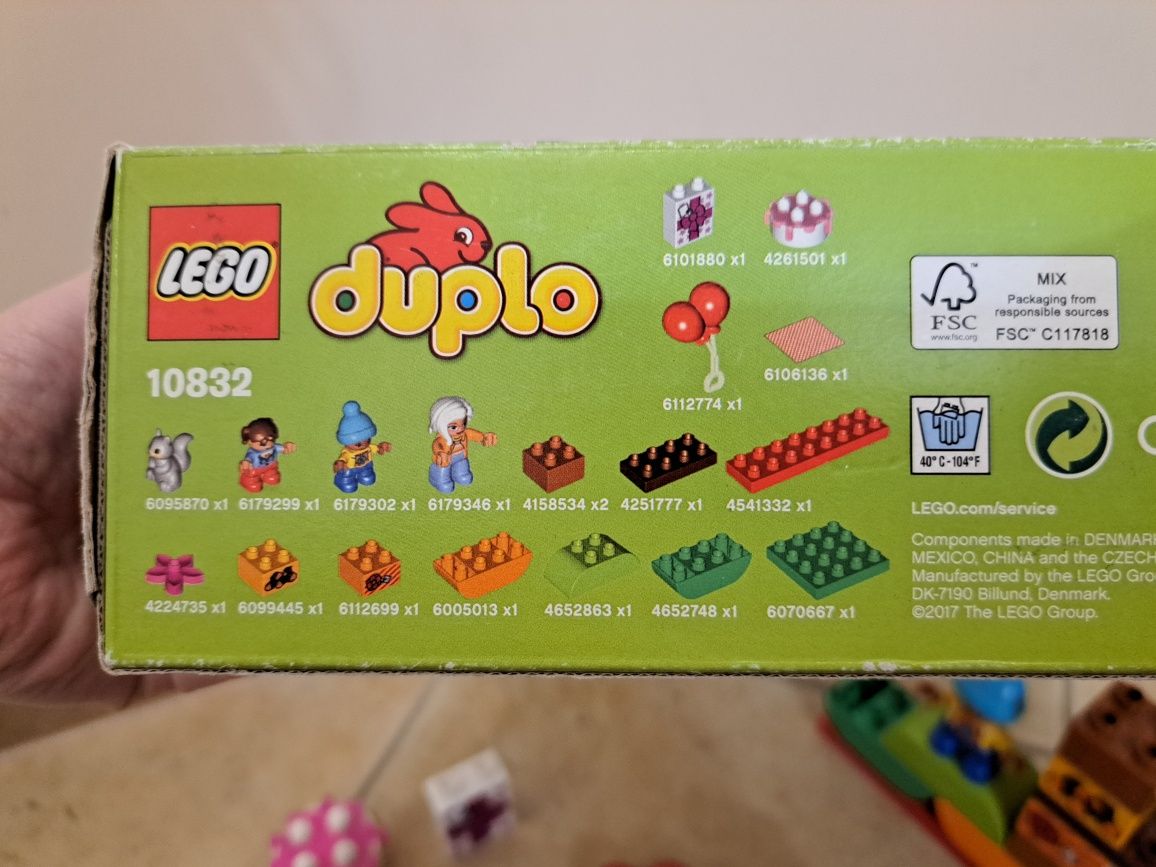 Przyjęcie urodzinowe LEGO DUPLO 10832 kompletny