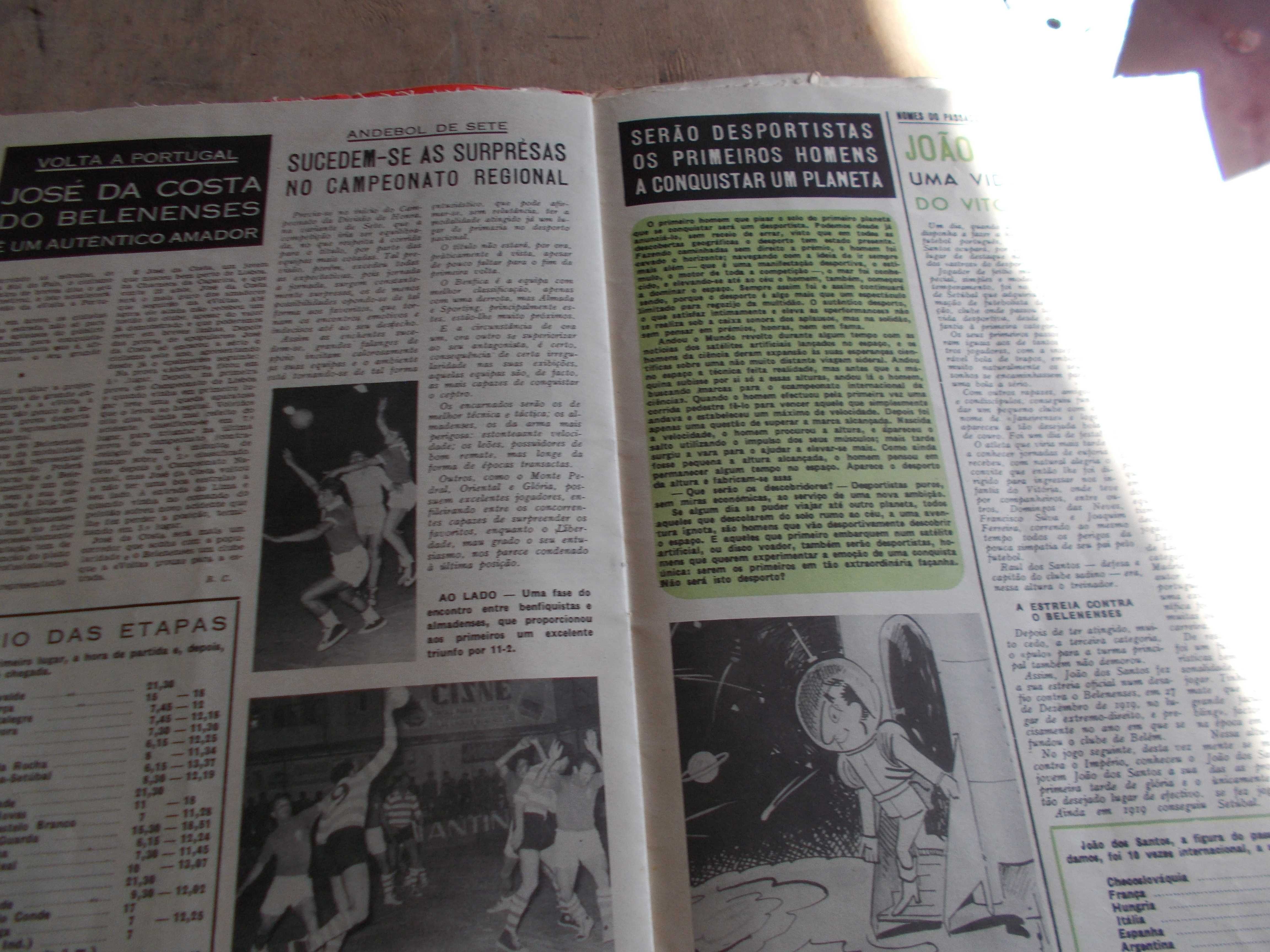 Sport Ilustrado Julho 1958 .Belenenses e Angrense.