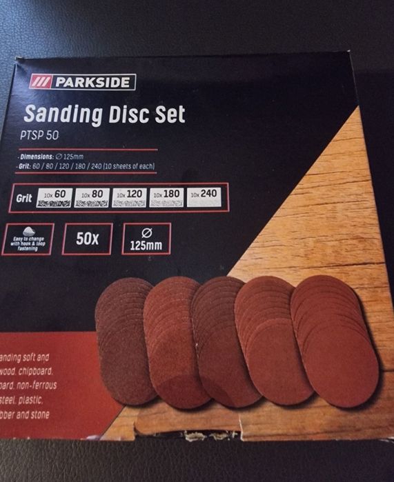 Papier ścierny parkside