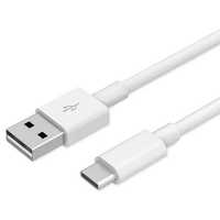 Kabel usb - c ładowarka biały 2m transmisja danych