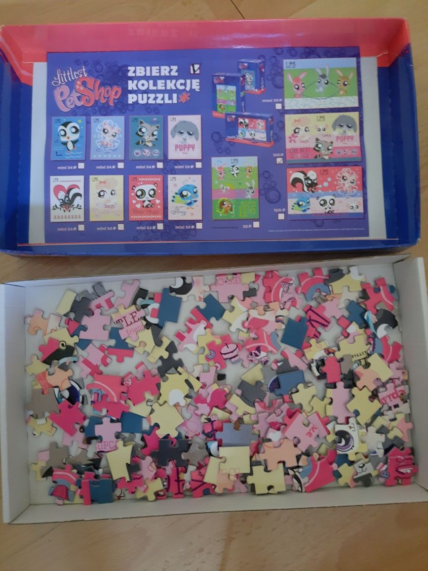 Puzzle Littlest Pet Shop 160 elementów