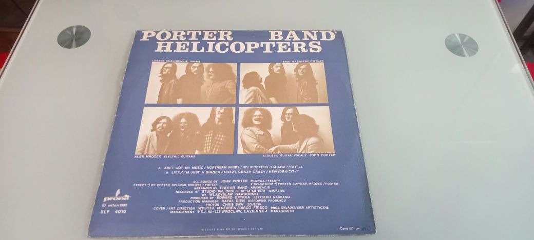 Helicopters Porter Band