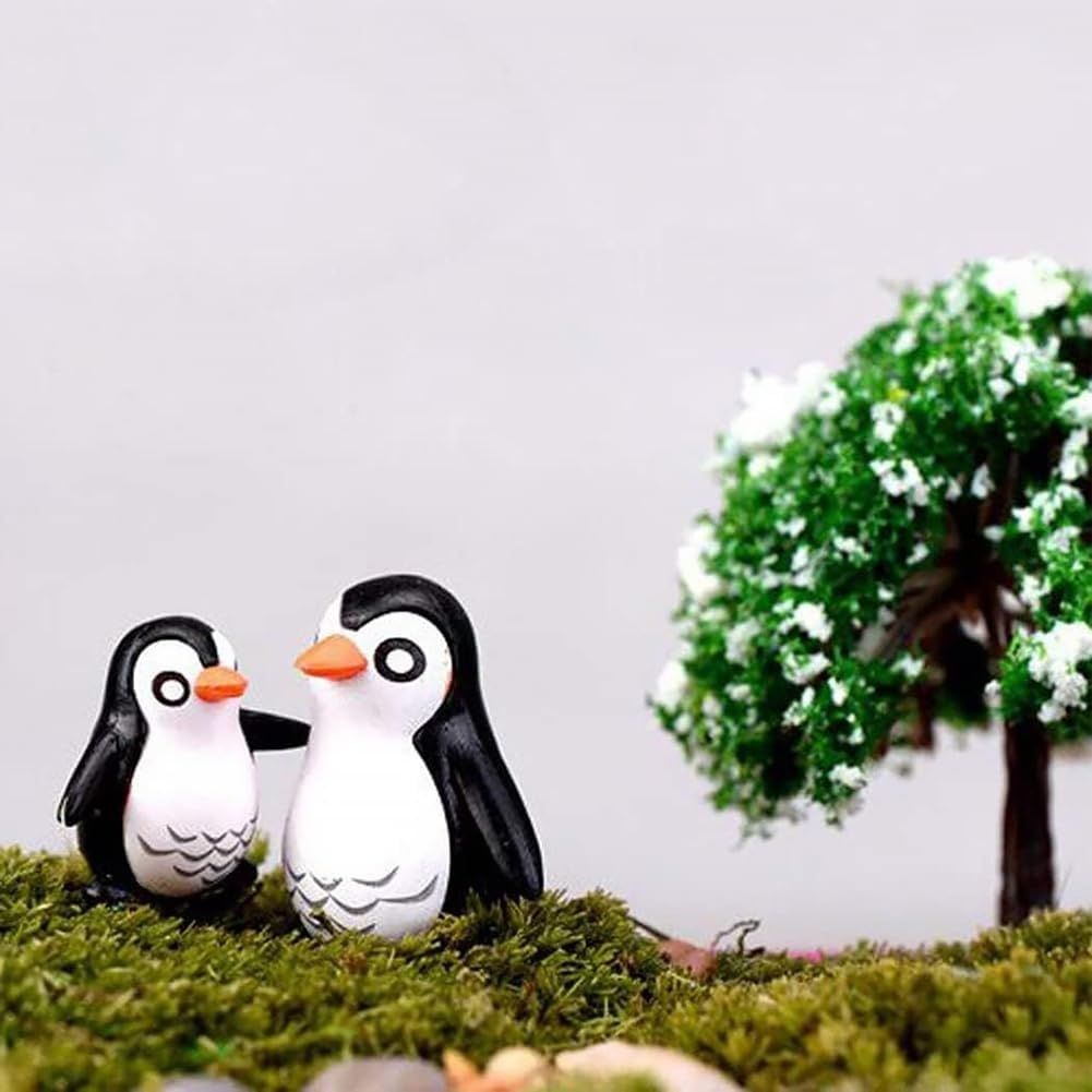10 sztuk Miniaturowa figurka pingwina