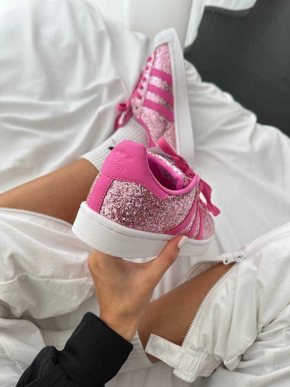Женские кроссовки Adidas Superstar Barbie Pink 36-40 Хит Осени! Топ