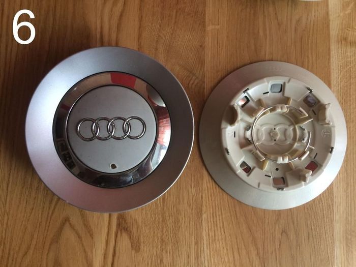 Колпачки (колпачок колпак) заглушки на литые диски Audi Ауди
