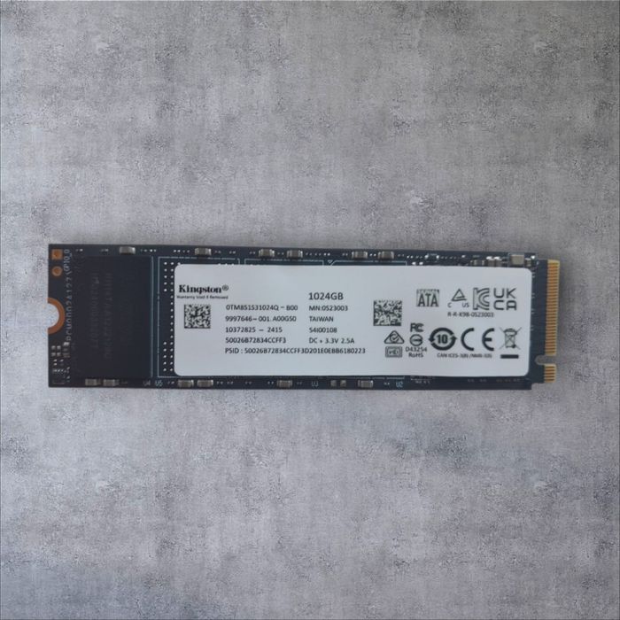 Ssd m2 kingston 1tb как новый