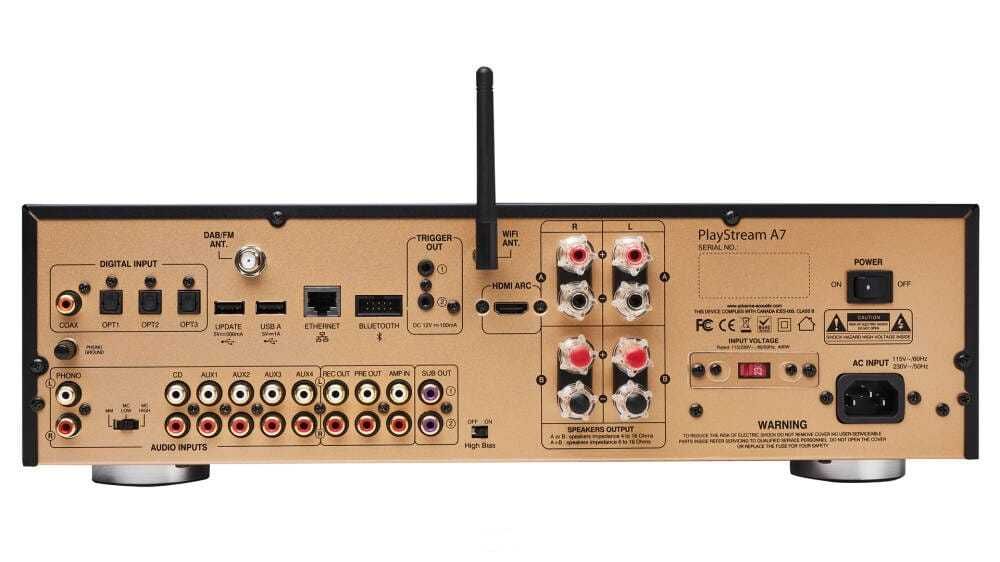 Amplituner stereofoniczny Advance Paris PlayStream A7