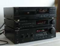 Wieża stereo midi Technics SU-X101 / SL-PJ27A / ST-X301 czarna