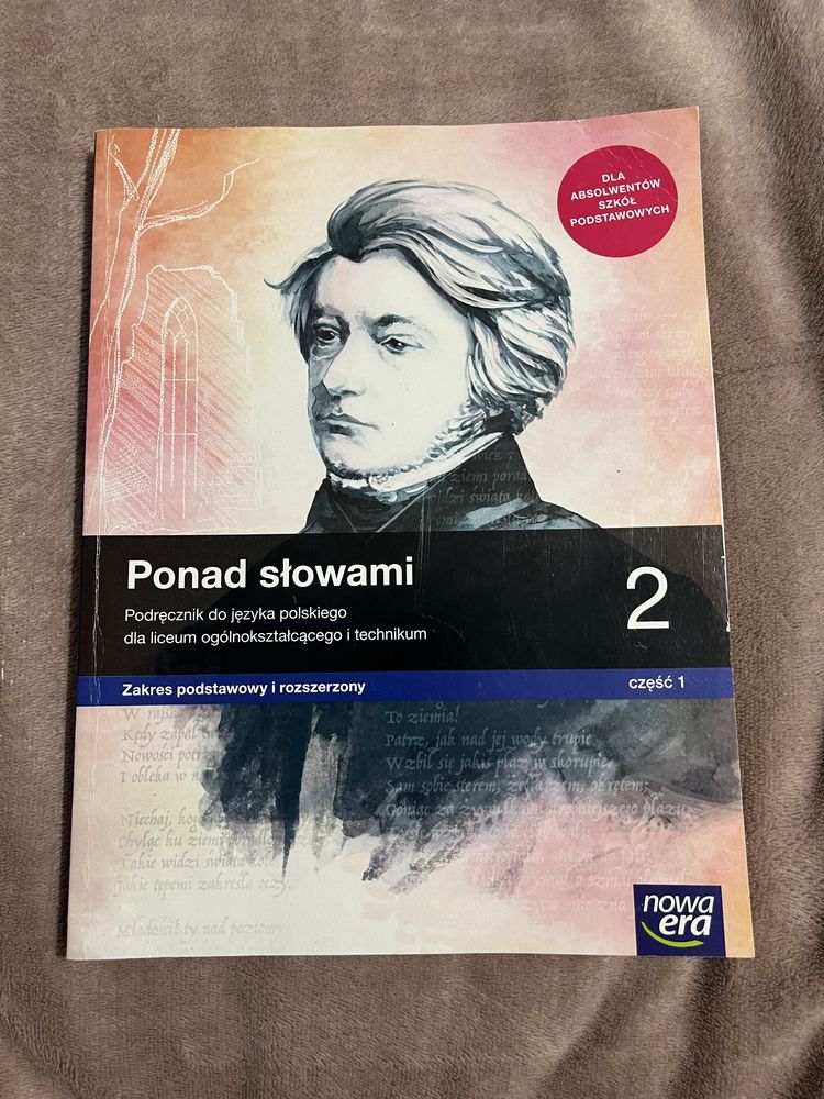 Ponad słowami 2 cz. 1 - podręcznik