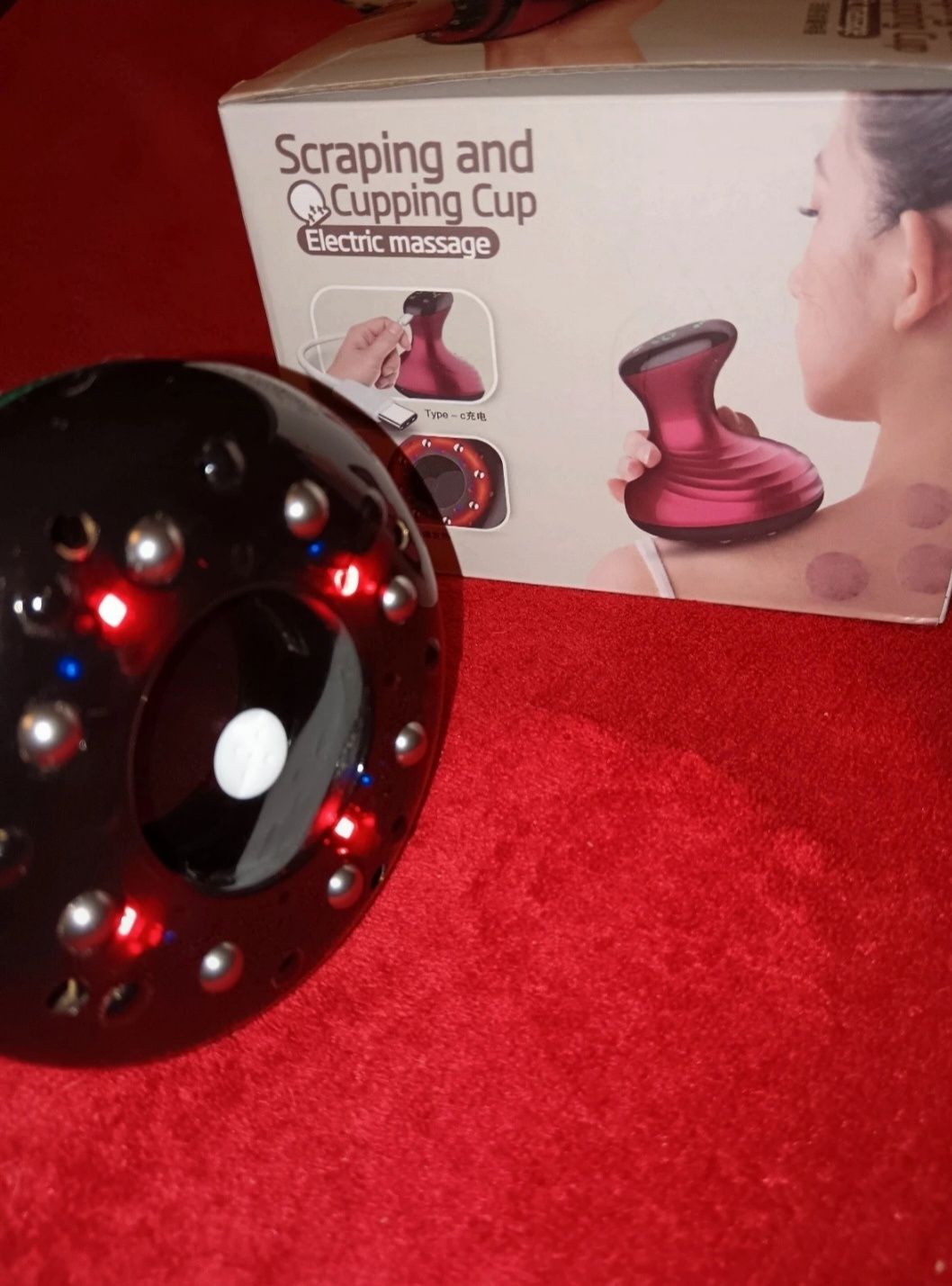 Masażer próżniowy Scraping and Cupping Cup, nowy