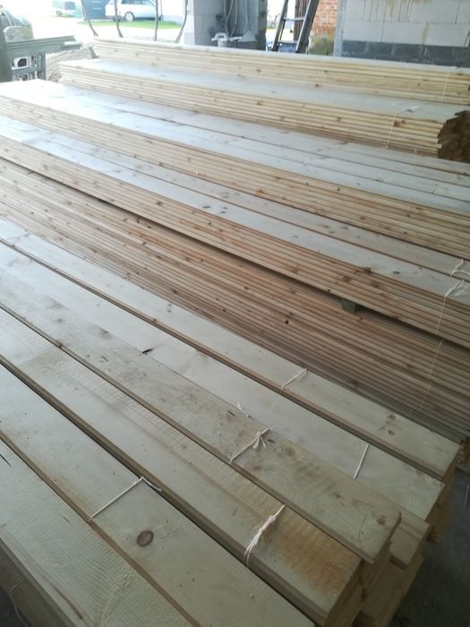 Deska tarasowa ryflowana modrzew deska podłogowa