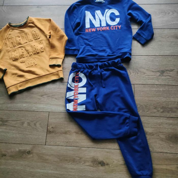 Komplet H&M dres 116 zestaw bluza spodnie dresowe