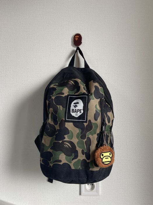 Портфель Bape рюкзак бейп сумка месенджер AApe+ подарунок брелок Bape
