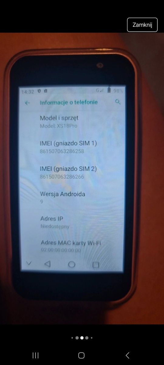 Sprzedam XS18 Pro 3.0" Mini Smartfon