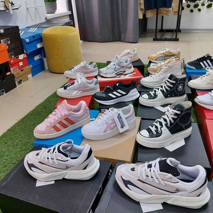 ЛОТ ОРИГІНАЛЬНИХ КРОСІВОК 10пар-20пар. Гурт,опт,набір Nike,Adidas,Puma