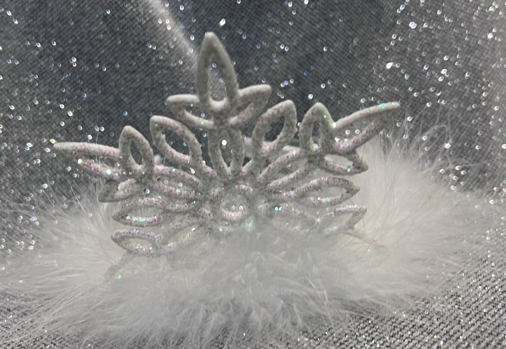 Обруч сніжинка паличка сніжинка