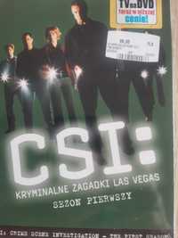 Płyta DVD.  CSI Kryminalne zagadki Las Vegas. Sezon 1 Nowa w folii