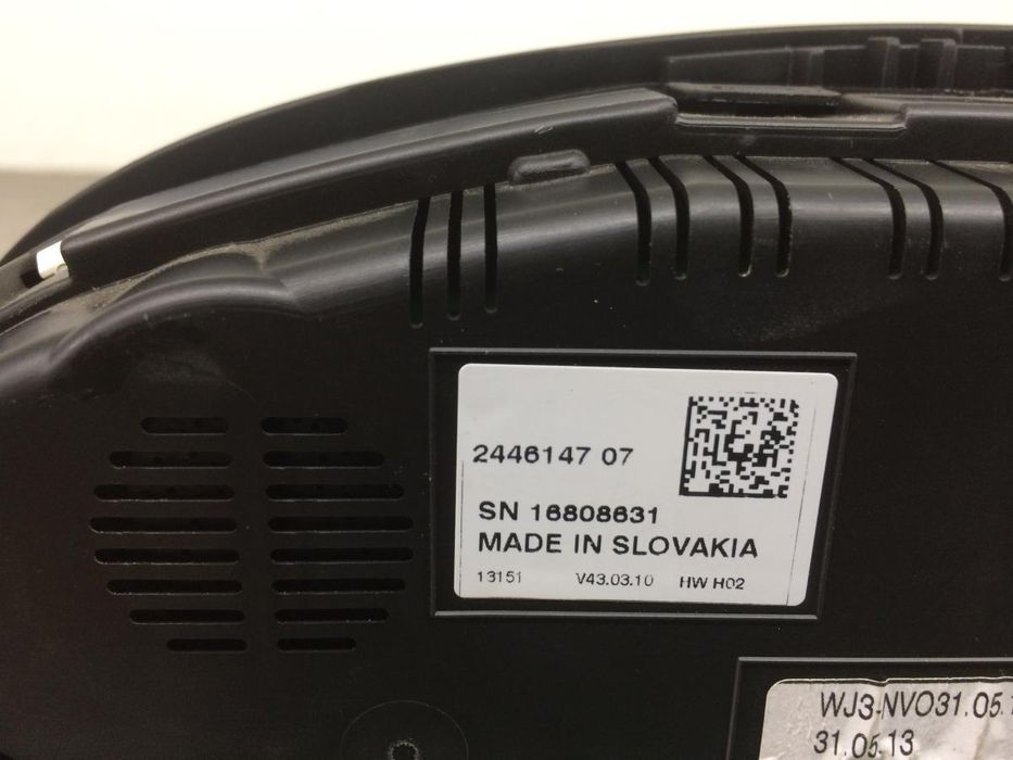 Quadrante / painel de instrumentos VOLKSWAGEN Polo (6R, 6C)