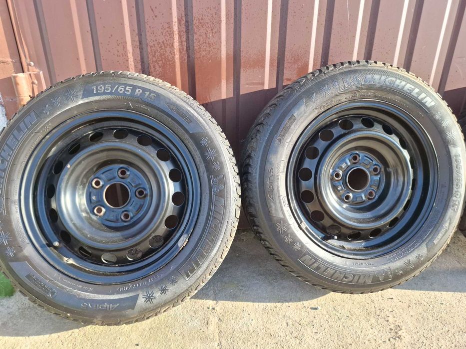 Felgi 15 i opony zimowe Michelin Alpin 5 koła komplet