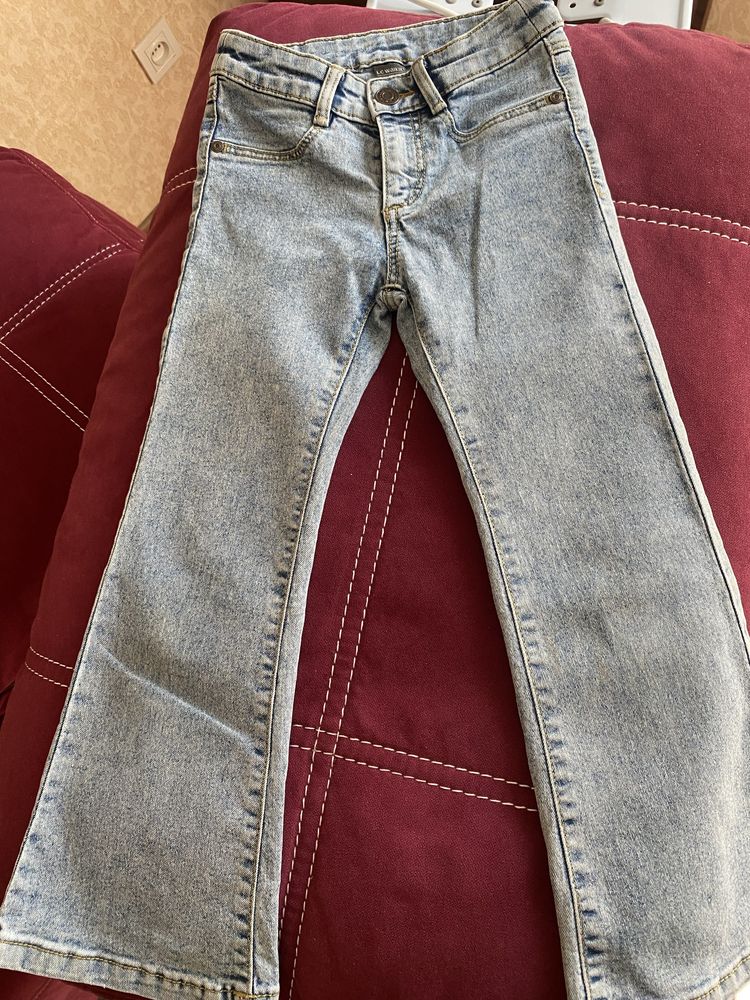 Джинси джинсы на левочку 122/128 ZARA