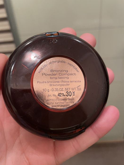 Бронзер- пудра нова від ARTDEKO