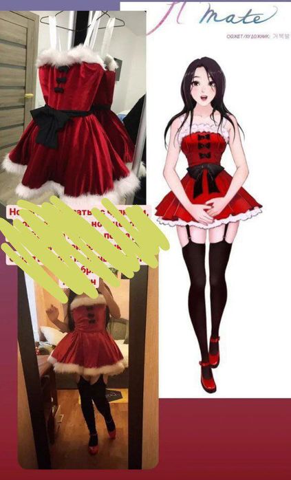 Продам/Здам у оренду новорічне плаття костюмчик