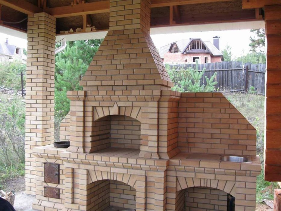 Каміни, печі, барбекю, топки, груби, послуги мурування